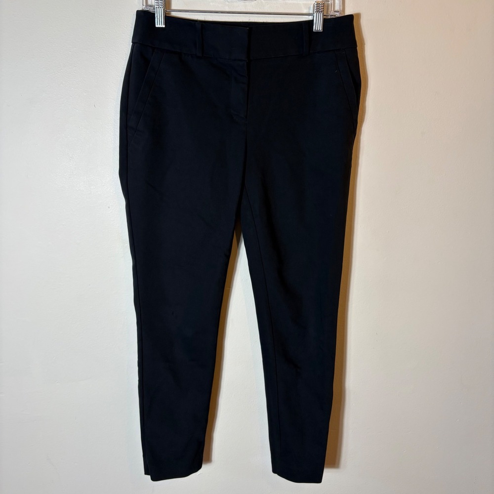 Ann Taylor LOFT Black Ankle Pants Size 4 Career Business Casual